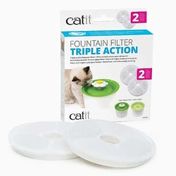 פילטר למזרקת מים ספוג 3 יחידות catit