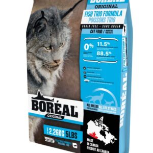 Boreal אוריג'ינל מיקס דגים 2.26 ק"ג מזון יבש לחתולים