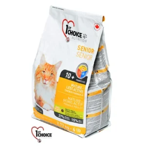 First choice, אוכל לחתול מבוגר (סניור) 5.4 ק"ג