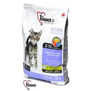 First Choice פירסט צ'ויס 5.45 ק"ג מזון יבש לגורי חתולים(הלט'י סטארט)