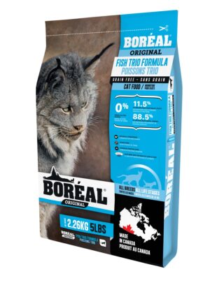 Boreal אוריג'ינל מיקס דגים 2.26 ק"ג מזון יבש לחתולים