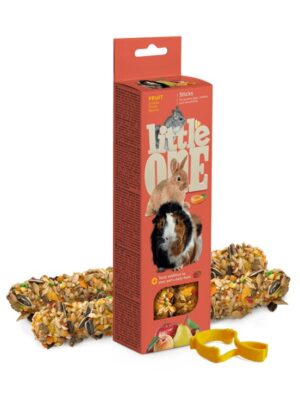 ליטל וואן 32280 מקלות פירות למכרסמים, 120 גרם