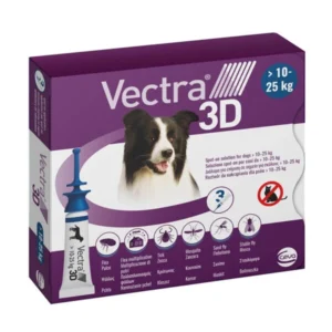 Vectra 3D dog 10-25 KG 3P ווקטרה לכלב בינוני