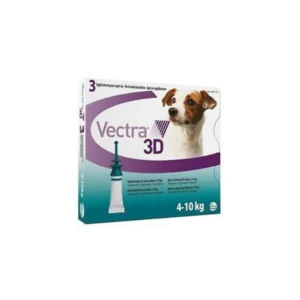 Vectra 3D dog 4-10 KG 3P ווקטרה לכלב קטן