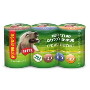 בונזו מולטיפק 3 * 400 גרם