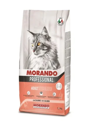 Morando Professional, אוכל לחתול מסורס סלמון