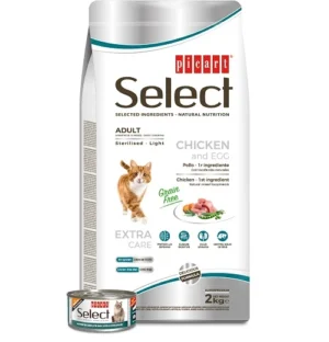 Select, אוכל לחתול מסורס/לייט Grain Free 8 ק"ג
