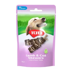 שיפוד כבש ודג בקלה 80 גרם