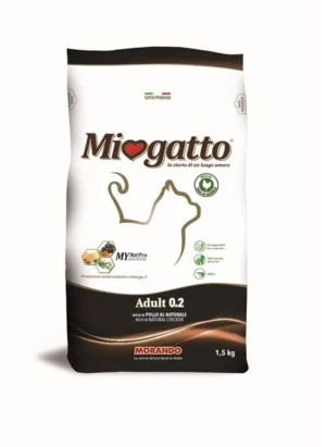 Miogatto, אוכל לחתול בוגר עגל ושעורה 10 ק"ג