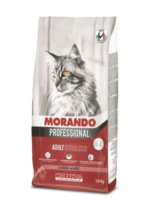 Morando Professional, אוכל לחתול מסורס בקר