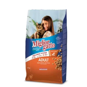 Migliogatto , אוכל לחתול. קרוקט עוף 4 ק"ג
