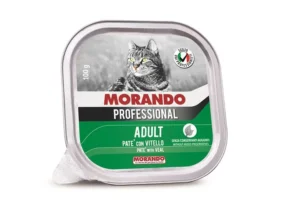 שימורים לחתול,Morando Professional, פטה עגל 100 גר'