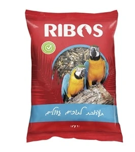 תערובת לג'אקו ותוכים גדולים