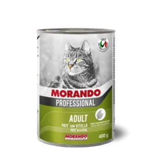 שימורים לחתול,Morando Professional, פטה עגל 400 גר'