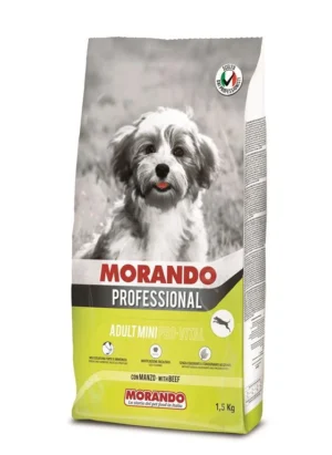 Morando Professional PRO , אוכל לכלב בוגר מגזע קטן. בקר