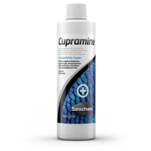 Cupramine תוסף נחושת לאקווריום מים מתוקים או מלוחים 250 מ"ל