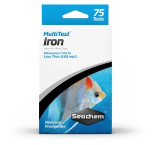 MultiTest  Iron  ערכה לאבחון רמת הברזל במים מלוחים או מתוקים
