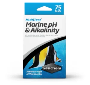 MultiTest  Marine pH & Alkalinity ערכה לאבחון רמת ה-pH והבסיסיות במים מלוחים