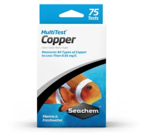 MultiTest  Copper  ערכה לאבחון רמת הנחושת במים מלוחים או מתוקים