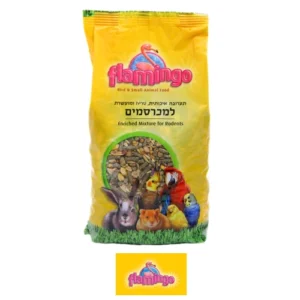 Flamingo, מזון מועשר למכרסמים. אריזות: 1, 3 ק"ג.