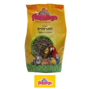 Flamingo, מזון למכרסמים, כופתיות אספסת. אריזות: 1, 3 ק"ג.