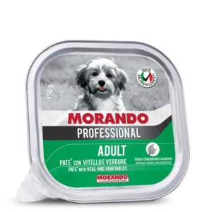 שימורים לכלב,Morando Professional, פטה עגל וירקות 150 גר'