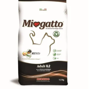 Miogatto‏ מיגאטו 10 ק"ג מזון יבש לחתולים בוגרים (עגל ושעורה)