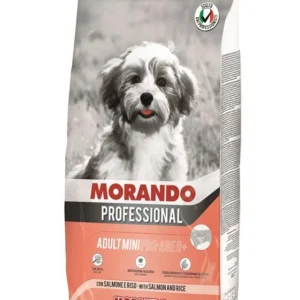MORANDO מורנדו 1.5 ק"ג מזון יבש לכלבים בוגרים מגזע קטן בטעם סלמון ואורז