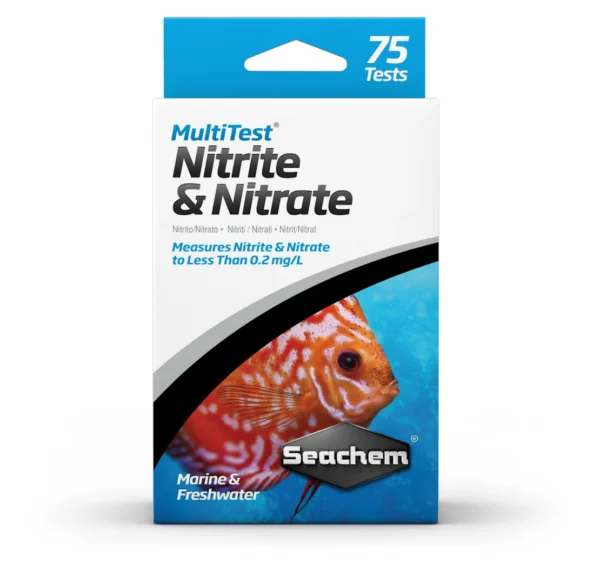 MultiTest  Nitrite &Nitrate  ערכה לאבחון רמת הניטריט והניטראט במים מלוחים או מתוקים