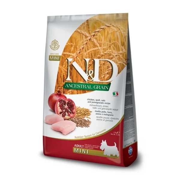 ND אנסס עוף כלב בוגר מיני 2.5