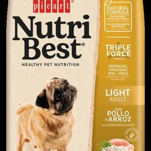 Nutribest לייט מזון לכלב בוגר בעל משקל עודף 15 ק"ג