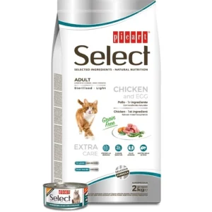 Select, אוכל לחתול מסורס/לייט Grain Free 8 ק"ג