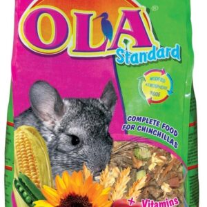 אולה מזון מלא לצ'ינצ'ילות 800 גרם