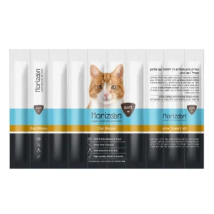 הוריזן סטיק לחתול סלמון ופורל