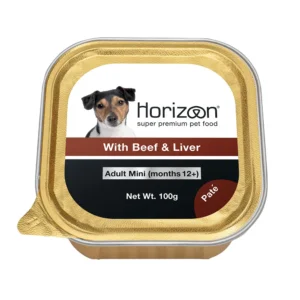 הורייזן מעדן בקר וכבד לבוגר ננסי במרקם פטה