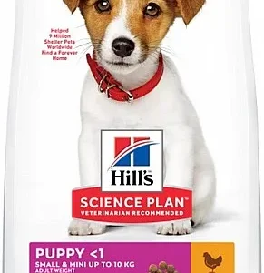 הילס סאיינס פלאן מזון יבש לכלב גור גזע קטן עוף 6 ק"ג