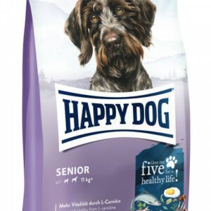 הפי דוג סניור סופרים 12 ק"ג אוכל יבש לכלבים מבוגרים