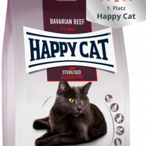 הפי קט סטרלייז בקר 4 ק"ג לחתולים בוגרים