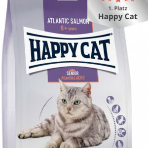 הפי קט סניור +8 סלמון 4 ק"ג לחתולים מבוגרים