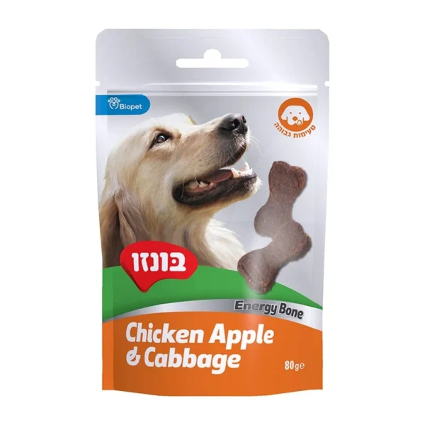 חטיף אנרגיה בונזו עוף ותפוח 80 גרם