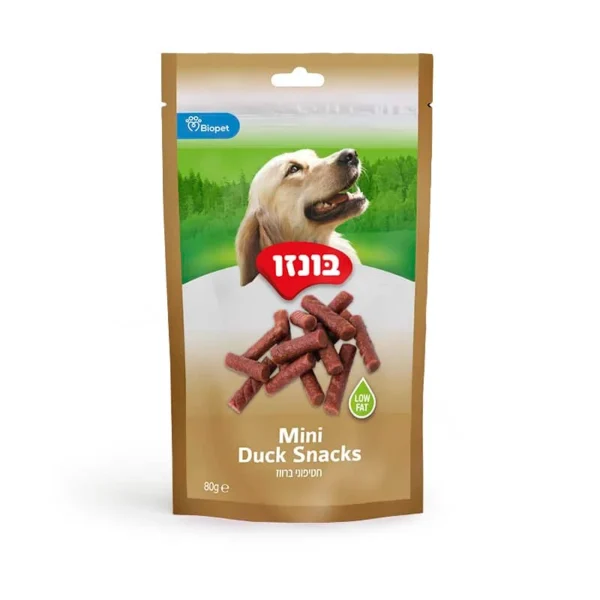 חטיפוני בונזו ברווז 80 גר