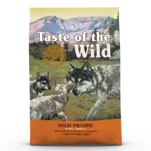 טייסט אוף דה ווילד לגורי כלבים – ביזון ואייל 12 ק״ג