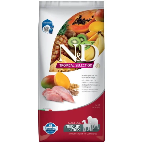 טרופיקל עוף בוגר מדיום 10 קג ND