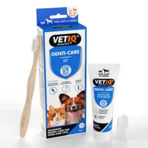 מארז משחת שיניים אנזימתית ומברשת שיניים +אצבעון 70ג'