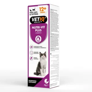 מולטי ויטמינים ומינרלים לחתולים וגורי חתול במשחה 70 גרם