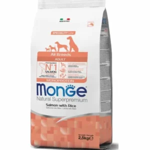 מונג בוגר סלמון ואורז 12 ק"ג