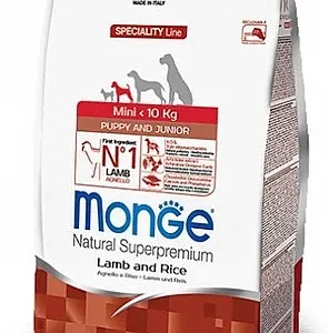 מונג כלב גור מיני (גזע קטן) כבש ואורז 3 ק"ג