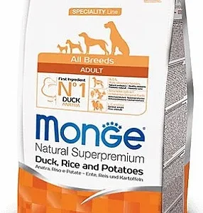 מונג' כלב בוגר ברווז, אורז ותפו"א 12 ק"ג