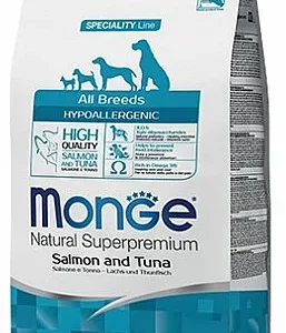 מונג' כלב בוגר סלמון וטונה 2.5 ק"ג (היפואלרגני)