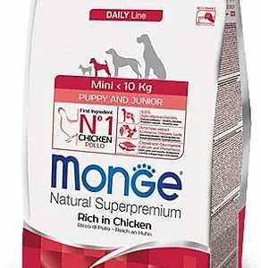 מונג' כלב גור מיני (גזע קטן) עוף 3 ק"ג